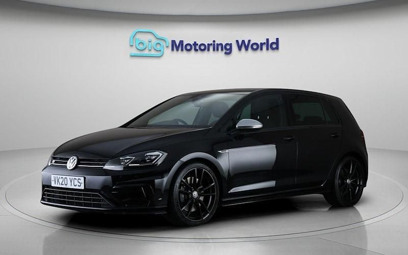 Used VW Golf VII R 300 HP (220 kW) 2020 Black Hatchback