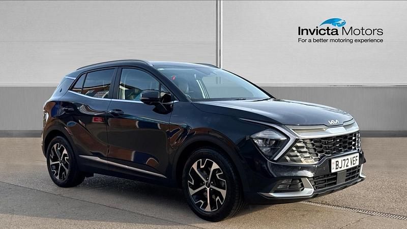 Used Kia Sportage 148 HP (108 kW) 2022 Black pearl metallic SUV