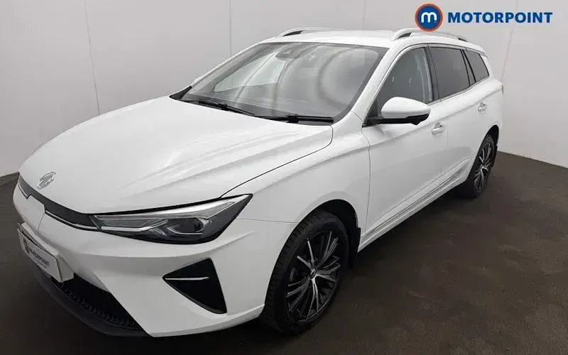 Used MG MG5 EV Trophy 114 kW (156 HP) 2024 White Estate