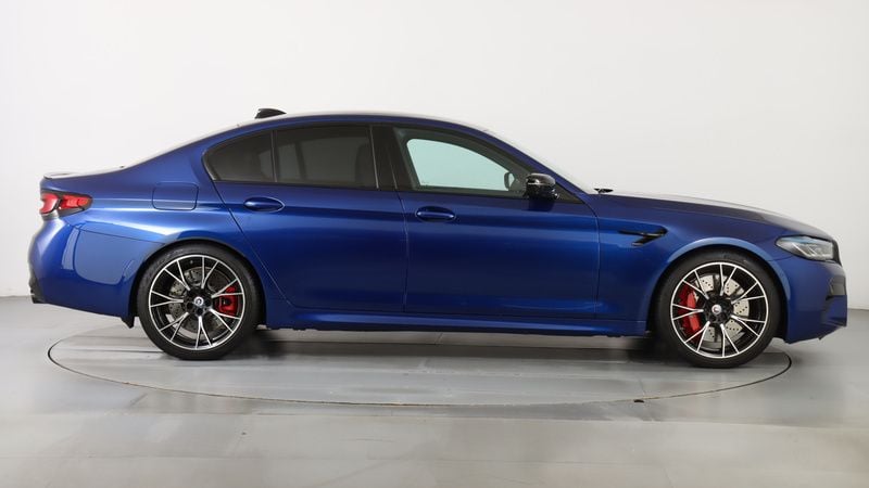 Used BMW M5 Competition Edition 625 HP (459 kW) 2022 Blue Sedan