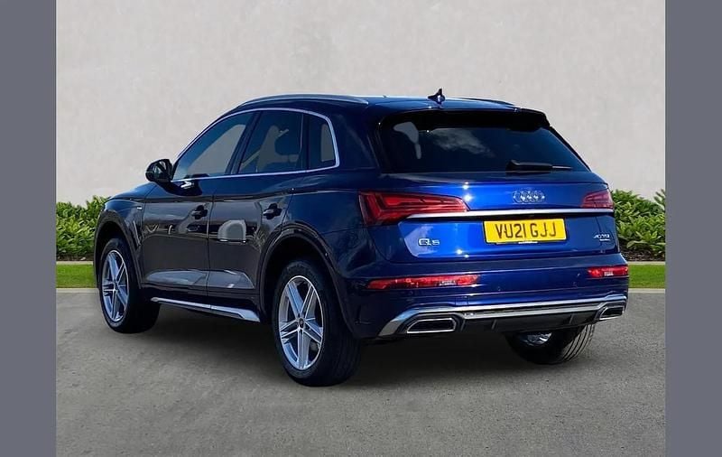 Used Audi Q5 S-Line 204 HP (150 kW) 2021 Blue SUV