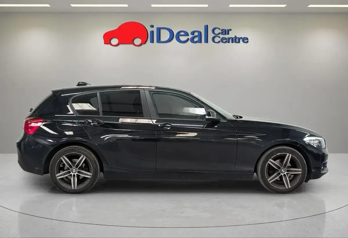 Used BMW 118 Sport Line 136 HP (100 kW) 2018 Black Hatchback