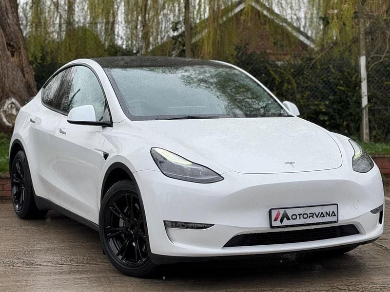 Used Tesla Model Y Long Range AWD 378 kW (514 HP) 2022 White SUV