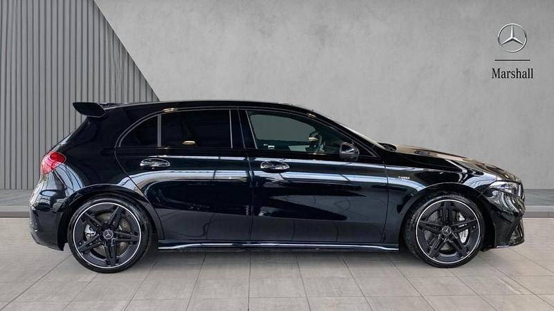 Used Mercedes A35 AMG Premium Plus 306 HP (225 kW) 2025 Cosmos black metallic