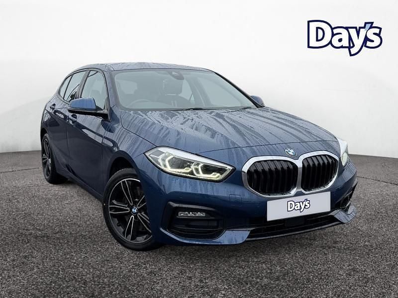 Used BMW 120 Sport Line 190 HP (139 kW) 2022 Blue Hatchback