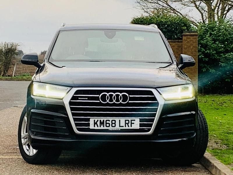 Used Audi Q7 S-Line 2018 Black SUV