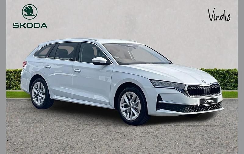 New Skoda Octavia SE L 147 HP (108 kW) 2026 White Estate