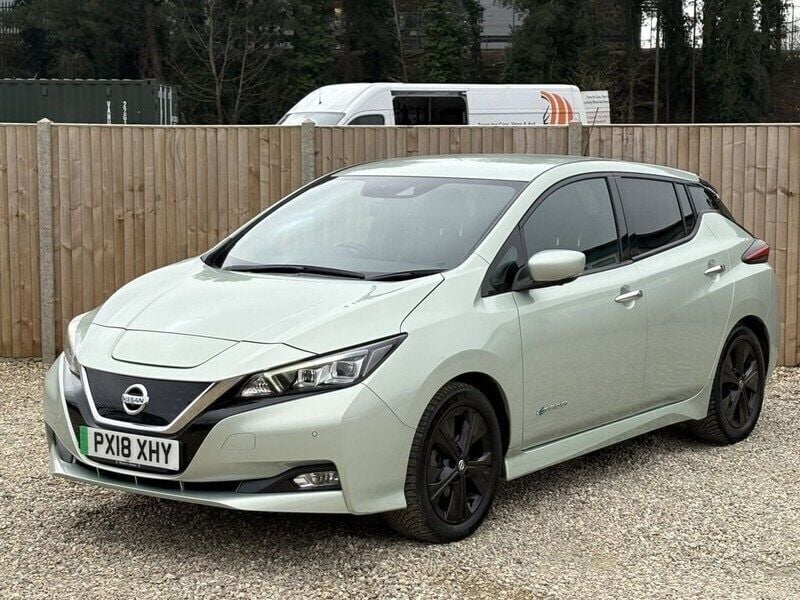 Silver Used 2018 Nissan Leaf Tekna Hatchback | £7,900 (A bit pricey) - Image 1/4