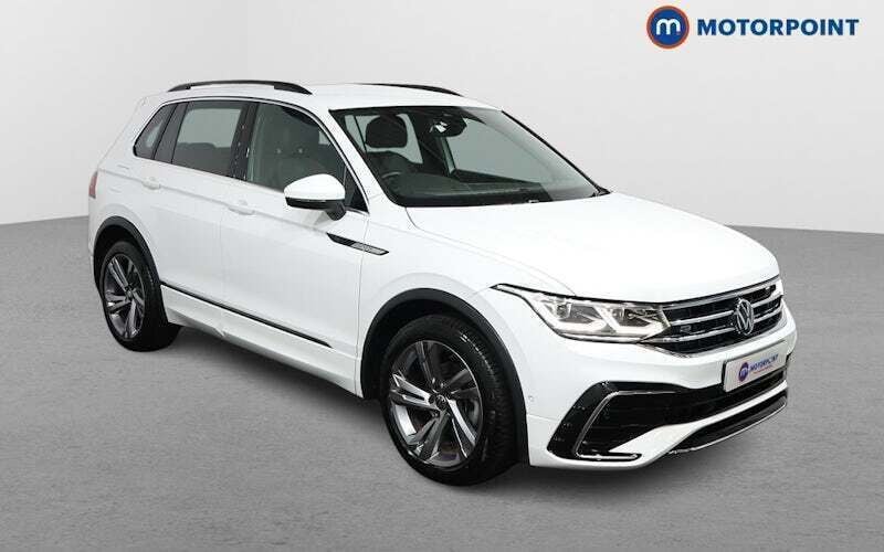 White Used 2024 VW Tiguan R-line Edition SUV | £28,899 (Fair price) - Image 1/4