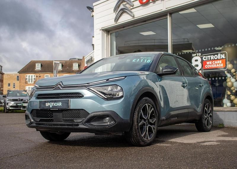 Used Citroën e-C4 98 kW (134 HP) 2021 Blue Hatchback