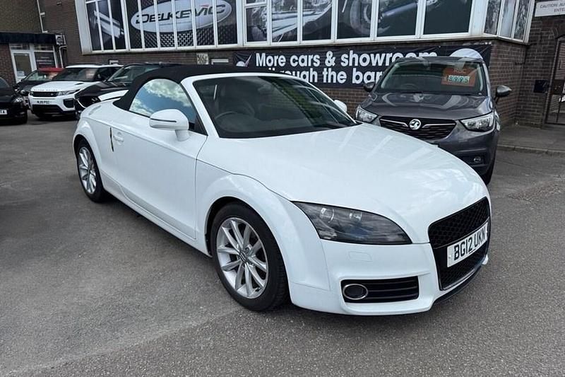 Used Audi TT Roadster Sport 211 HP (155 kW) 2012 White Cabriolet