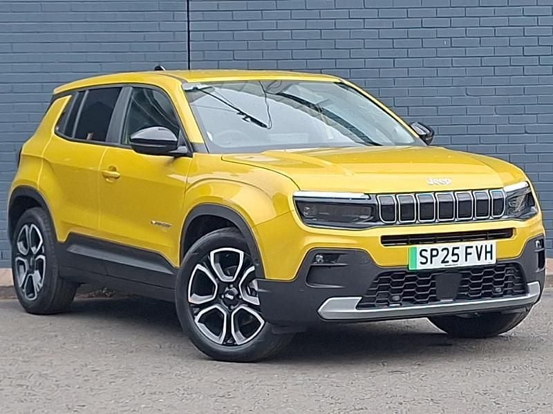 New Jeep Avenger Summit 114 kW (156 HP) 2025 Yellow SUV