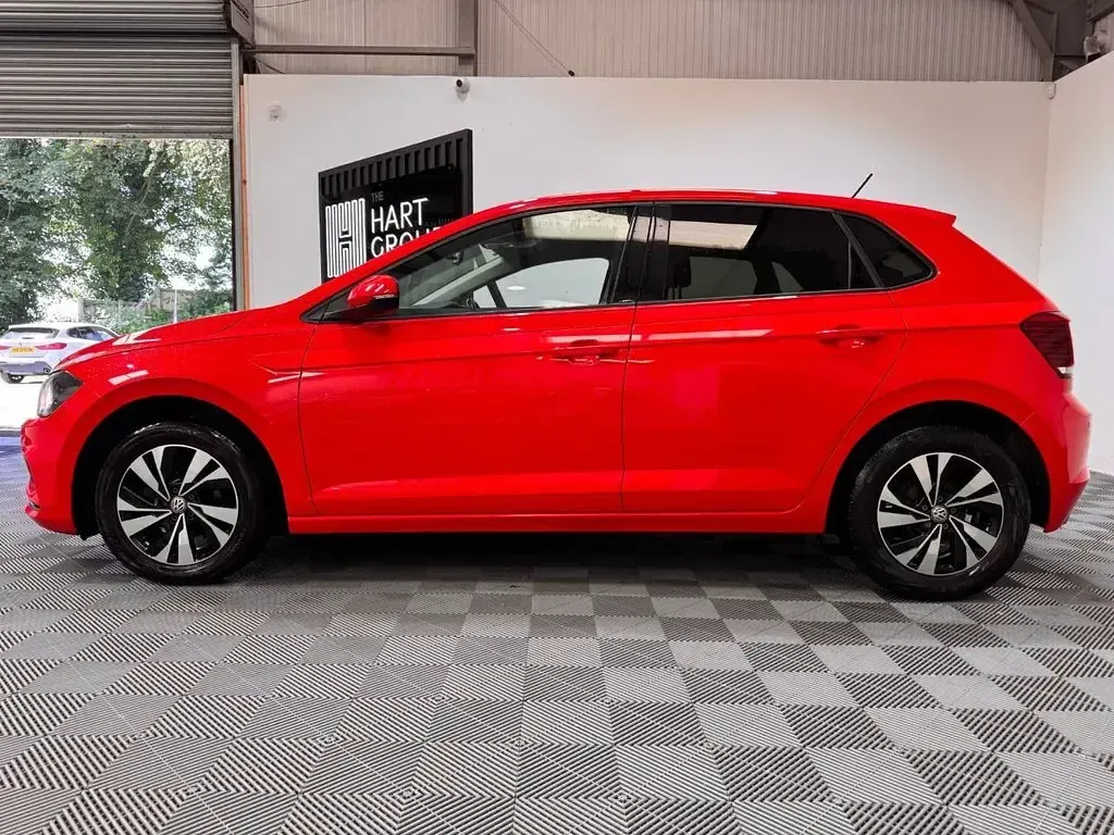 Used VW Polo Match 80 HP (58 kW) 2020 Red Hatchback