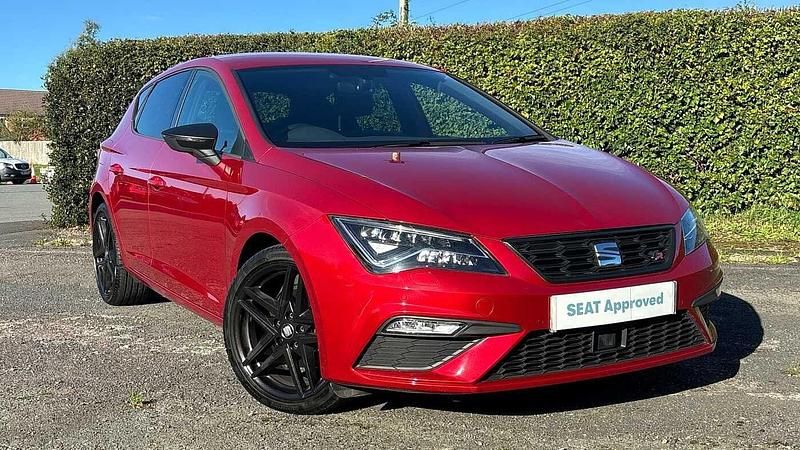 Red Used 2020 Seat Leon Black Edition Hatchback | £17,890 (A bit pricey) - Image 1/4