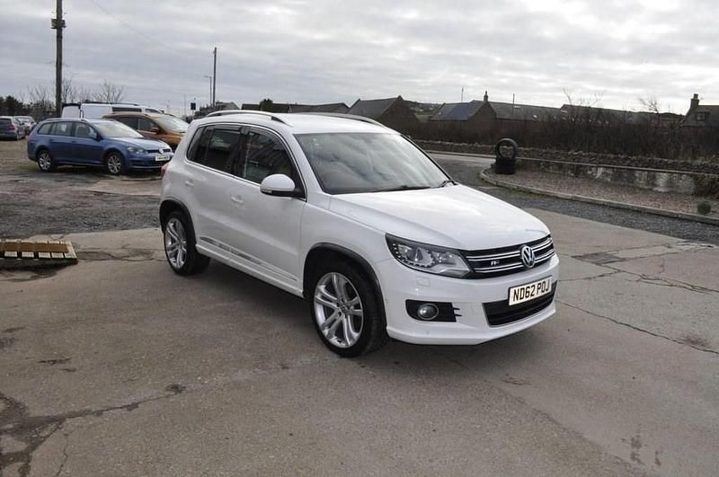 Used VW Tiguan R-line 170 HP (125 kW) 2012 White SUV