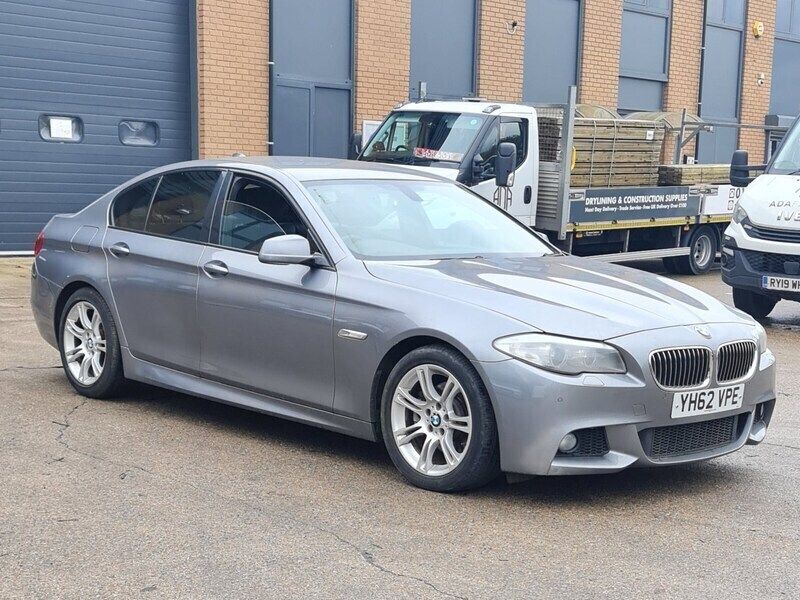 Grey Used 2012 BMW 520 M Sport Sedan | £5,995 (Fair price) - Image 1/4