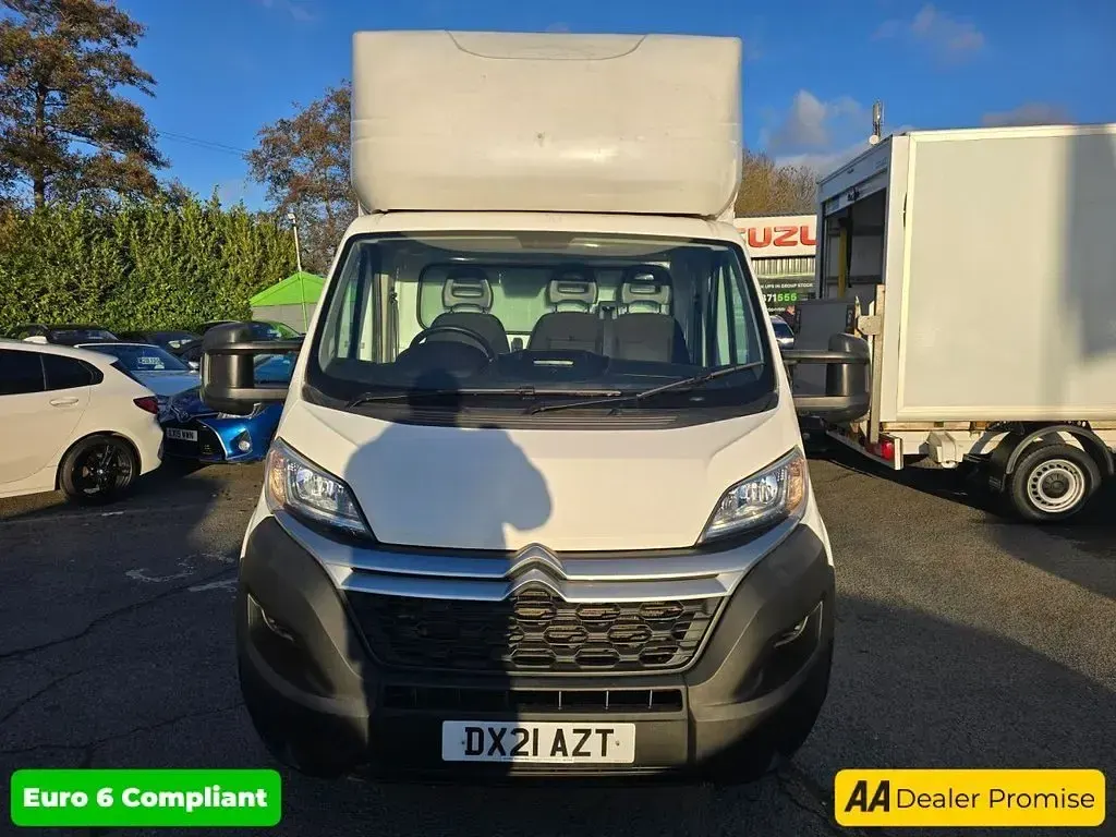 Used Citroën Relay 140 HP (102 kW) 2021 White Van