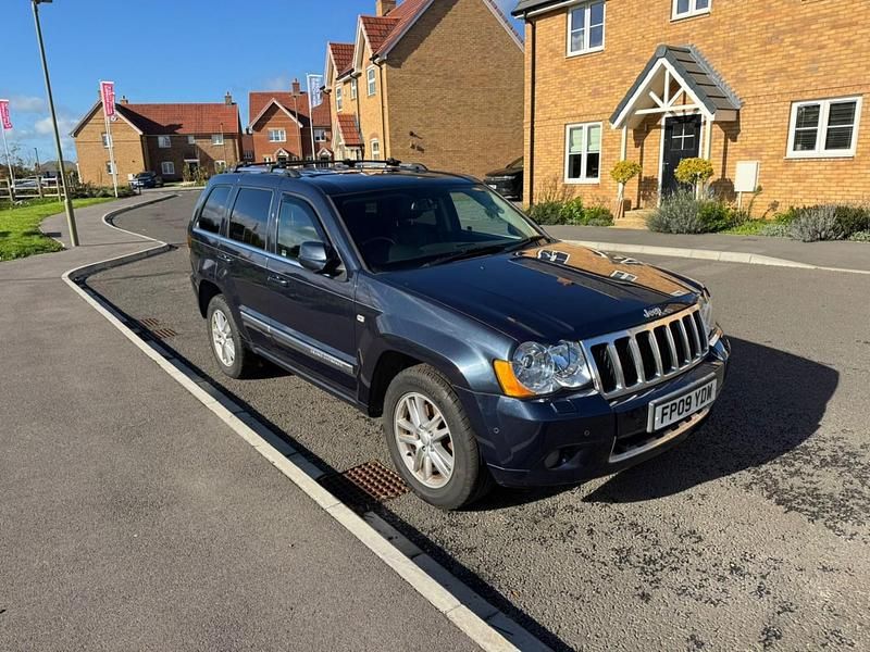 Blue Used 2009 Jeep Grand Cherokee Overland SUV | £5,995 - Image 1/4