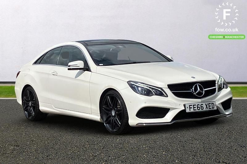 White Used 2016 Mercedes E350 Active Coupe | £13,799 (Fair price) - Image 1/4