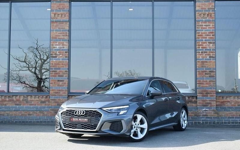 Used Audi A3 Sportback S-Line 150 HP (110 kW) 2020 Grey Hatchback