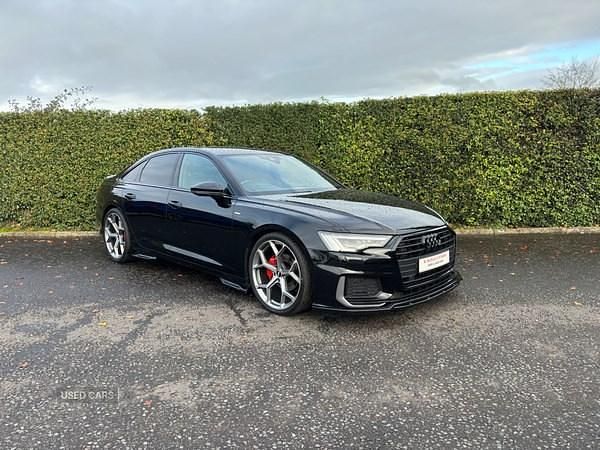 Black Used 2020 Audi A6 S-Line Sedan | £21,995 (Fair price) - Image 1/4
