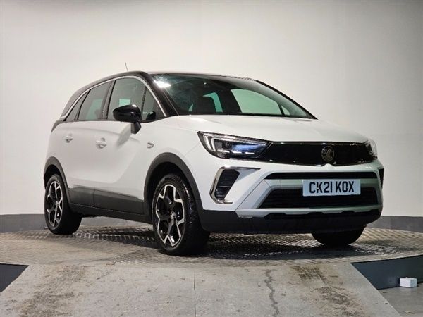 White Used 2021 Vauxhall Crossland X Elite SUV | £12,404 (Fair price) - Image 1/1
