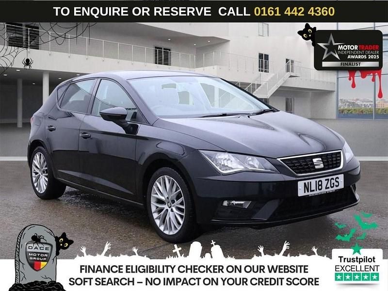 Black Used 2018 Seat Leon SE Dynamic Hatchback | £9,940 (Fair price) - Image 1/4