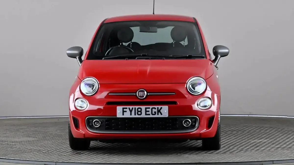 Used Fiat 500 S 69 HP (50 kW) 2018 Red Hatchback