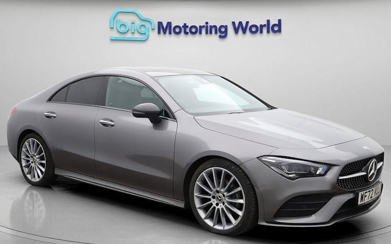 Used Mercedes CLA180 AMG line 136 HP (100 kW) 2022 Grey Sedan