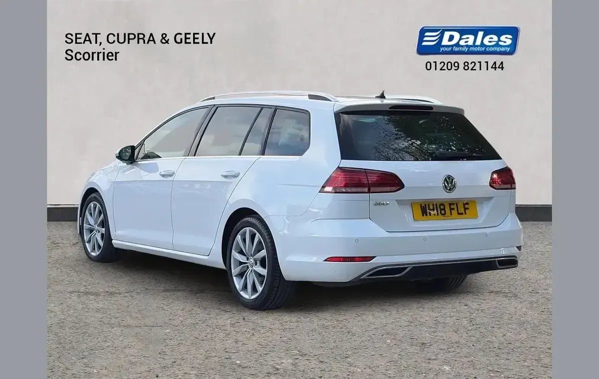 Used VW Golf VII GT 147 HP (108 kW) 2018 White Estate