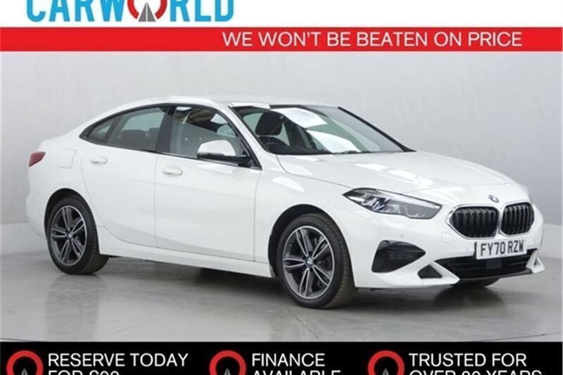 White Used 2020 BMW 218 Sport Line Coupe | £13,700 (Good price) - Image 1/3