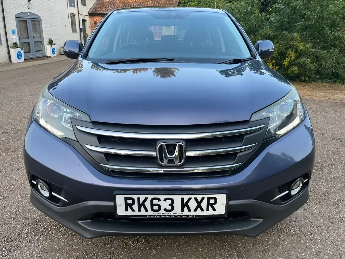 Used Honda CR-V SE 120 HP (88 kW) 2014 Blue SUV