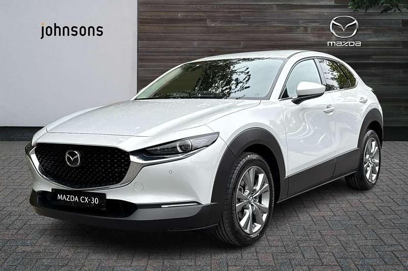 Used Mazda CX-30 Exclusive-Line 138 HP (101 kW) 2025 White SUV