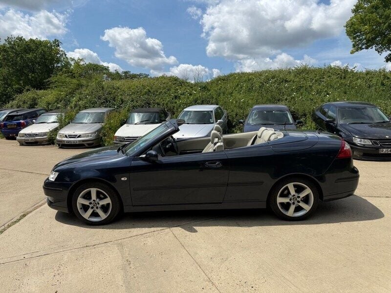 Used Saab 9-3 Cabriolet Vector 2006 Blue Cabriolet