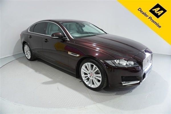 Red Used 2016 Jaguar XF Portfolio Sedan | £8,047 (Fair price) - Image 1/1