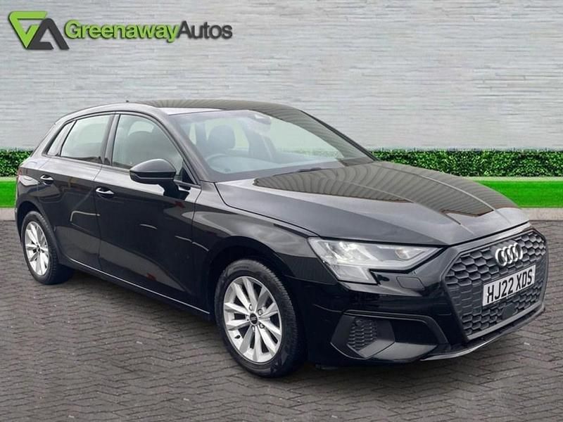 Used Audi A3 Sportback Design 110 HP (80 kW) 2022 Black Hatchback