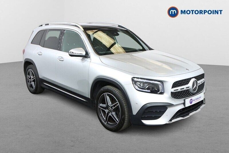 Silver Used 2022 Mercedes GLB220 AMG line SUV | £31,299 (Fair price) - Image 1/4