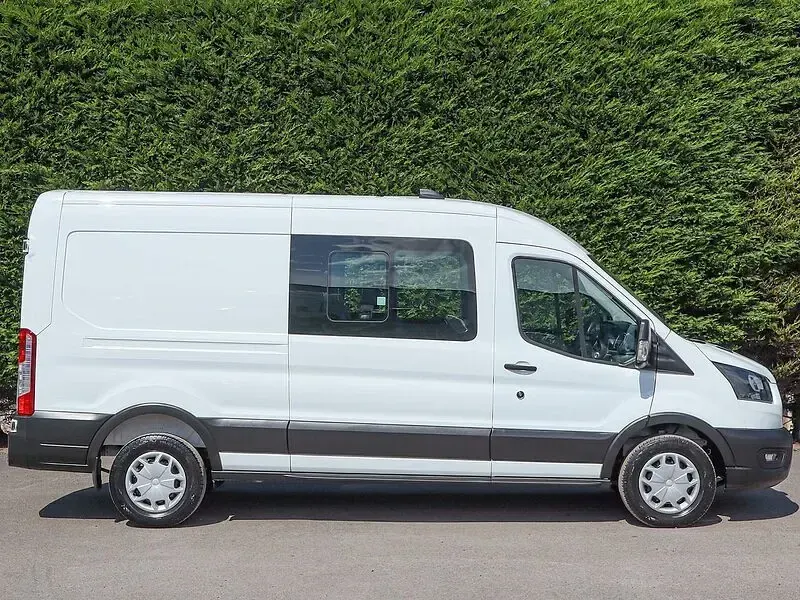 Used Ford Transit Trend 130 HP (95 kW) 2023 White Van