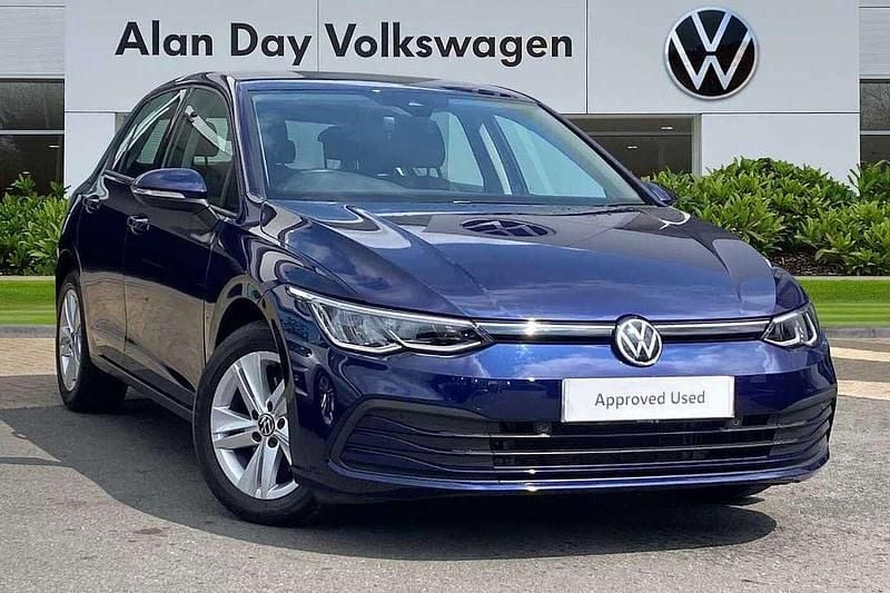 Blue Used 2021 VW Golf VIII Life Hatchback | £16,995 (Good price) - Image 1/4