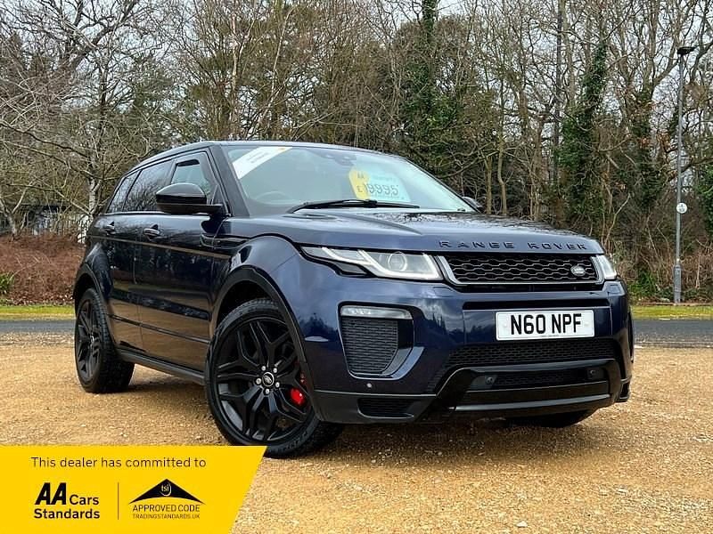 Used Land Rover Range Rover evoque HSE Dynamic 2015 Blue Estate