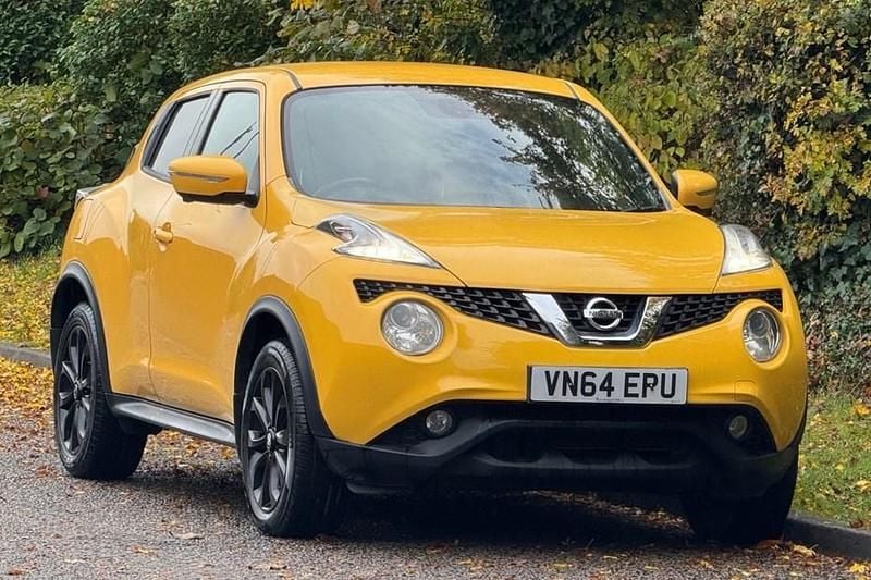 Yellow Used 2014 Nissan Juke Tekna SUV | £4,475 (Good price) - Image 1/1