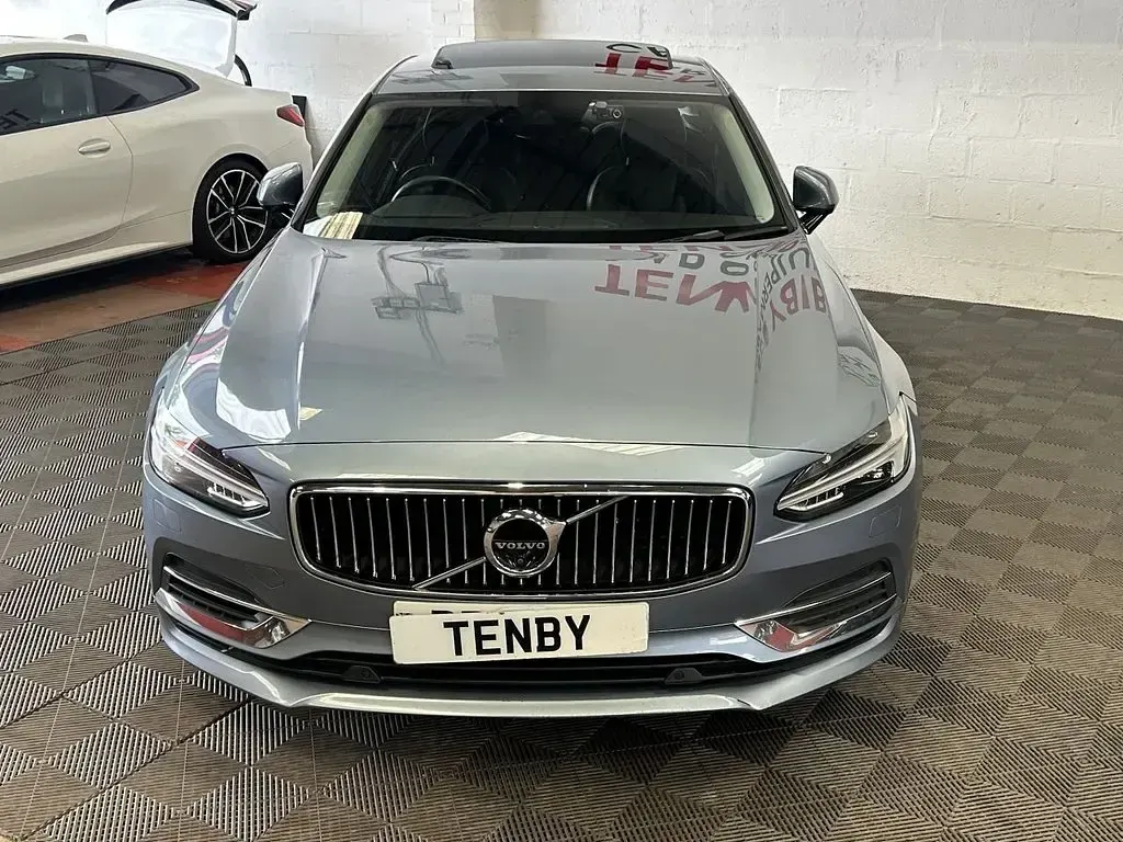 Used Volvo S90 Inscription 2018 Blue Sedan