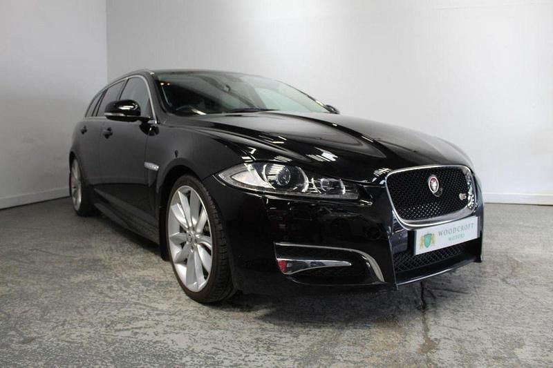 Black Used 2013 Jaguar XF Sportbrake Portfolio Estate | £9,995 (Fair price) - Image 1/3