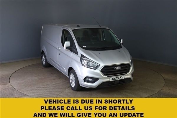 Silver Used 2021 Ford Transit Custom Limited Van | £12,540 (Fair price) - Image 1/1
