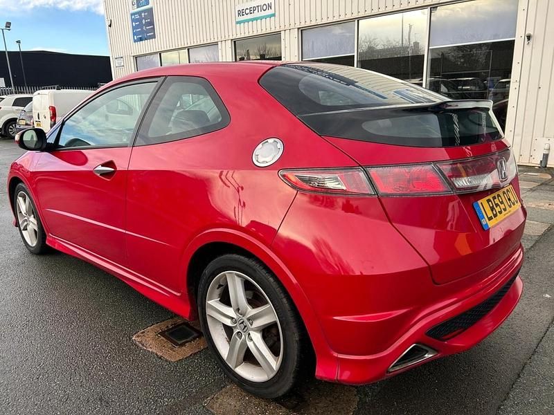 Used Honda Civic Type S 138 HP (101 kW) 2009 Red Hatchback