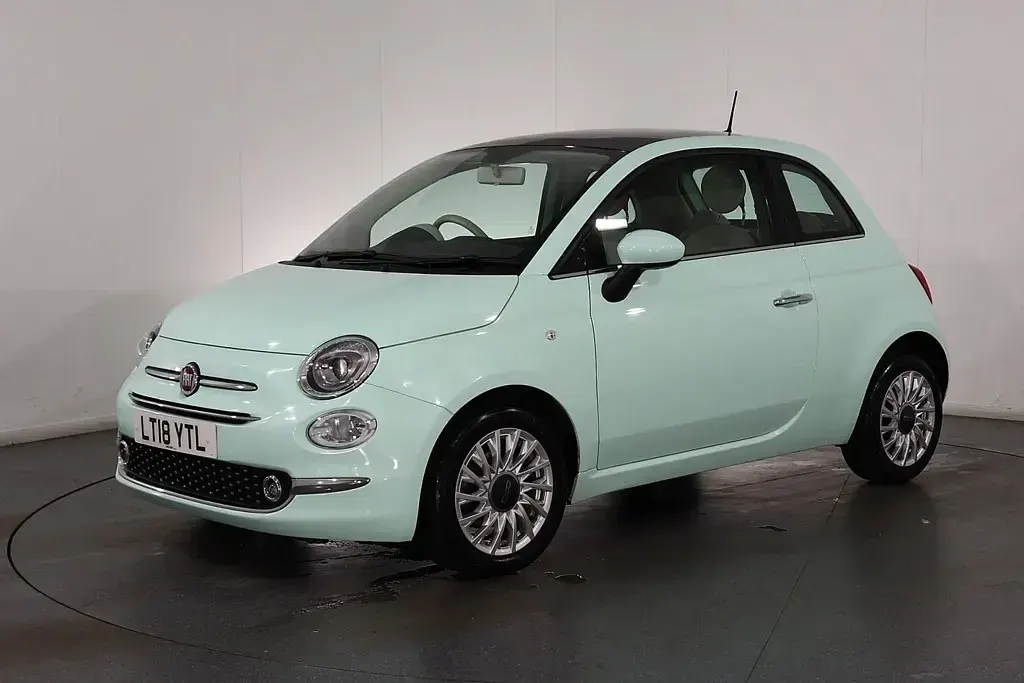 Used Fiat 500 Lounge 2018 Green Hatchback