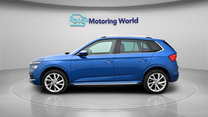 Used Skoda Kamiq SE L Executive 110 HP (80 kW) 2023 Blue SUV