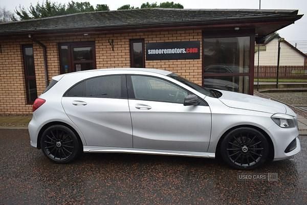 Used Mercedes A160 AMG line 2018 Silver Hatchback
