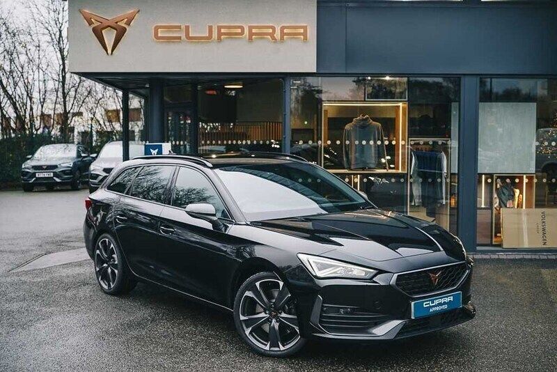 Midnight black Used 2024 Cupra Leon VZ2 Estate | £28,990 (A bit pricey) - Image 1/4