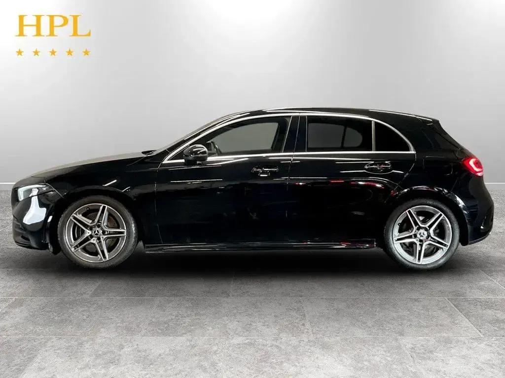 Used Mercedes A220 AMG line 190 HP (139 kW) 2021 Black Hatchback
